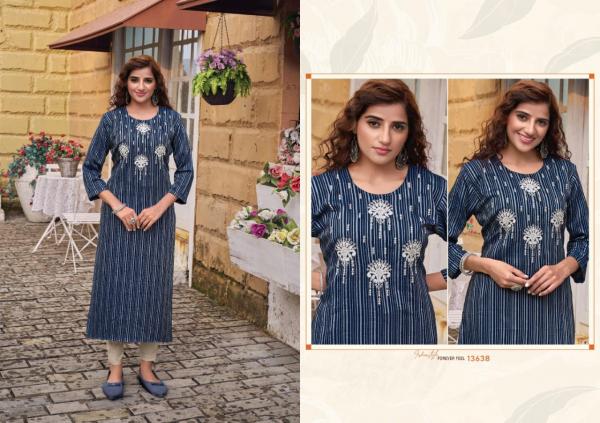 Kalaroop Juliet Fancy Rayon Designer Long Kurti Collection